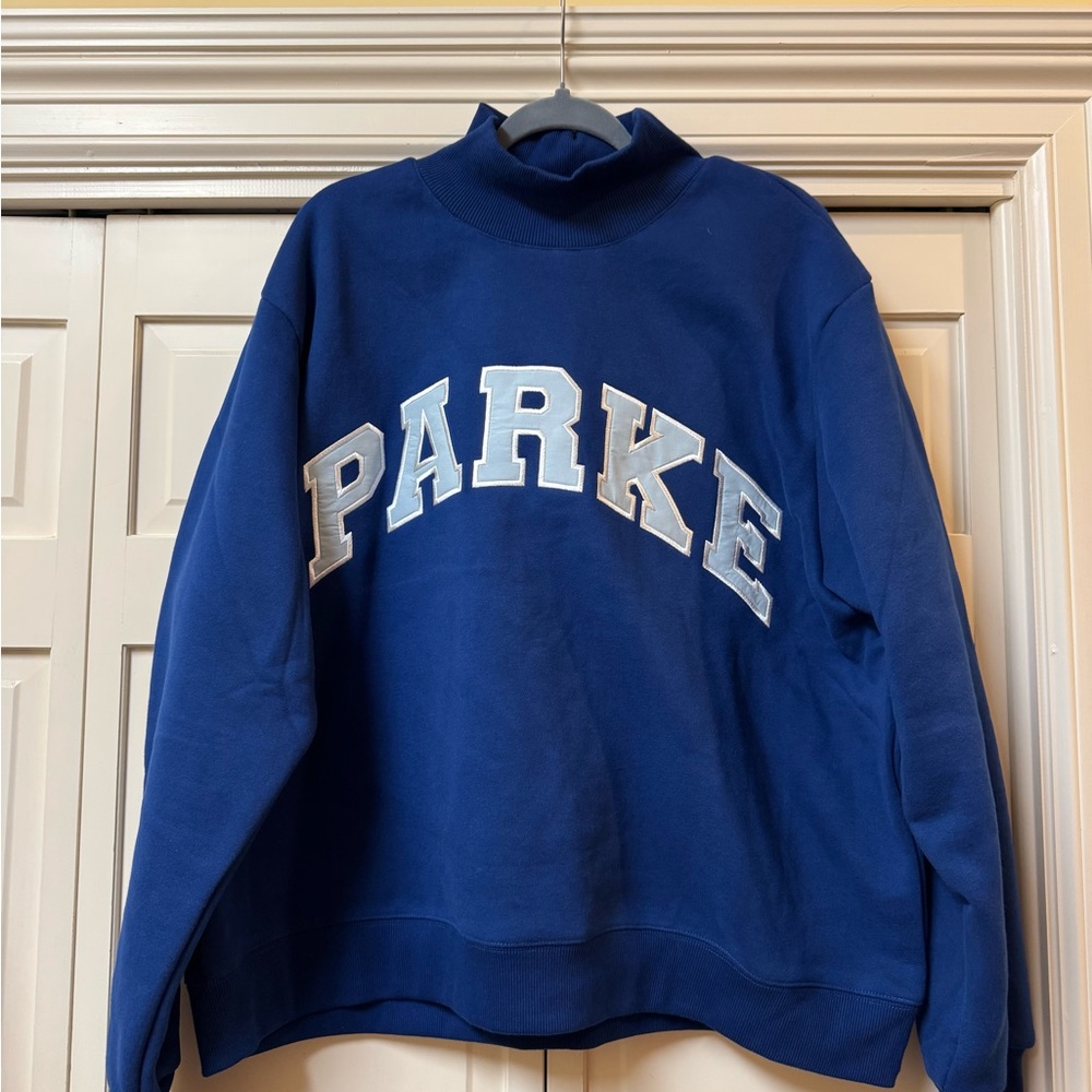PARKE Holiday Varsity Turtleneck